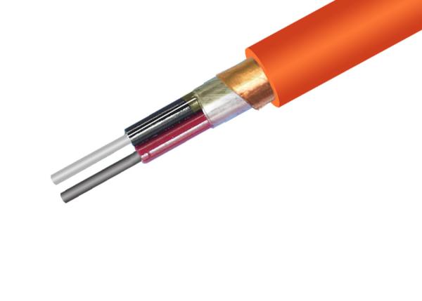 Al Foil Plastic Screen PE Insulation Shielded Power Cable With CU Core