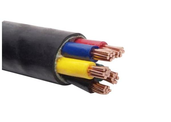 KEMA 1kV Five Cores Copper Conductor PVC Insulated Cables 0.6/1kV CU / PVC / PVC cable