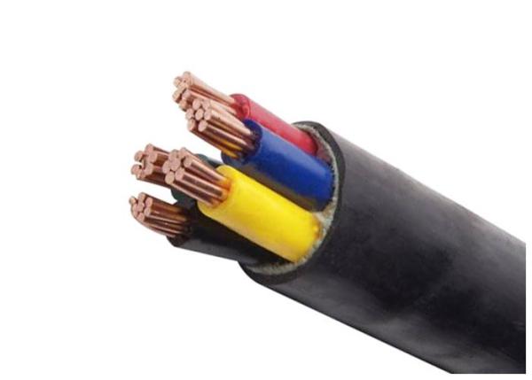 KEMA 1kV Five Cores Copper Conductor PVC Insulated Cables 0.6/1kV CU / PVC / PVC cable