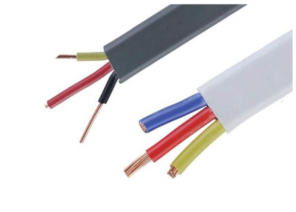 Twin and Earthing Flat Electrical PVC Insulation Wire With BS standard 6004 2 x 2.5 + 1 x 1.5mm2