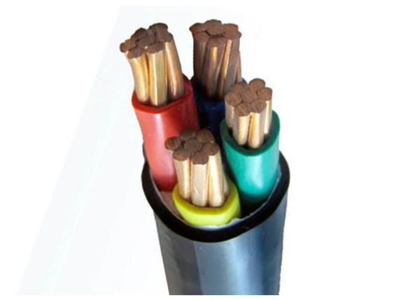 CE Certificate 0.6/1kV Pvc Insulated Power Cable Four Core Copper Conductor Electric Cable