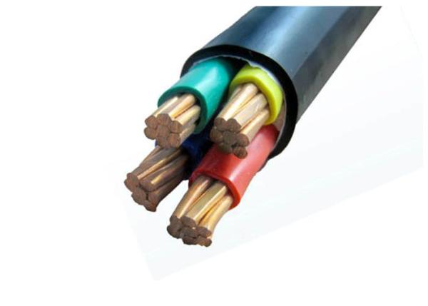 CE Certificate 0.6/1kV Pvc Insulated Power Cable Four Core Copper Conductor Electric Cable