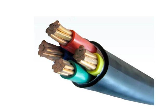 CE Certificate 0.6/1kV Pvc Insulated Power Cable Four Core Copper Conductor Electric Cable