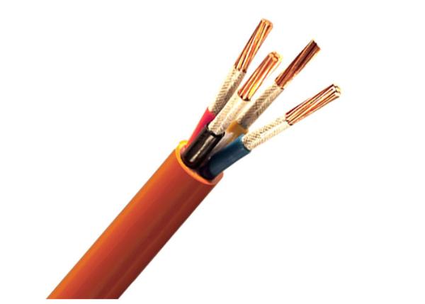 4 Cores Mica Tape Screen LV 0.6/1kV FRC Power Fire Resistant Cable for High Temperature