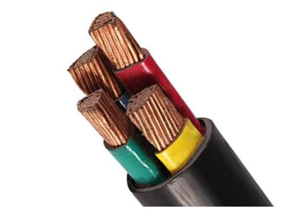 Low Voltage Copper Conductor 4 Core Power Cable 0.6/1kV PVC Insulated Electrical Cable