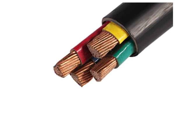 Low Voltage Copper Conductor 4 Core Power Cable 0.6/1kV PVC Insulated Electrical Cable