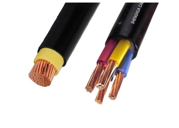 Low Voltage 1kV PVC Insulated cable / electrical power cable Environmental protection