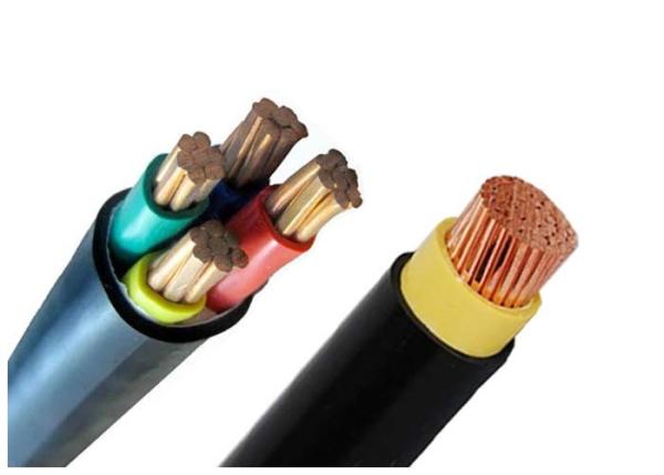 Low Voltage 1kV PVC Insulated cable / electrical power cable Environmental protection