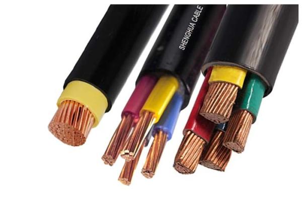 Low Voltage 1kV PVC Insulated cable / electrical power cable Environmental protection