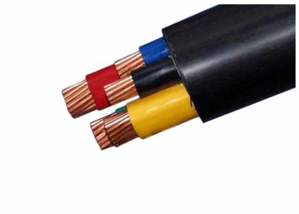 0.6/1kV 5C PVC Insulated Cables with Copper Conductor CU / PVC Cable CE Certificate