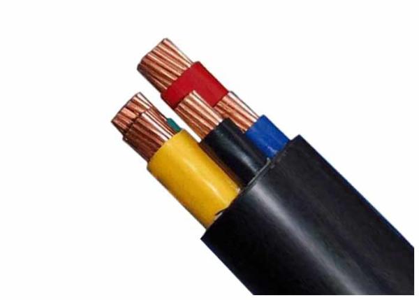 0.6/1kV 5C PVC Insulated Cables with Copper Conductor CU / PVC Cable CE Certificate