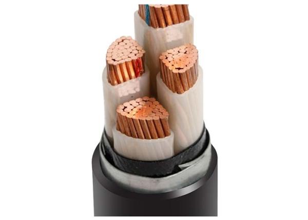 4 Cores CU XLPE STA PVC Power Cable Double Steel Tape Armoured Cable 0.6 / 1kV