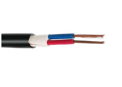 China Stranded Copper Conductor Two Cores 1kV Pvc Jacket Cable / Pvc Insulated And Sheathed Cable for sale