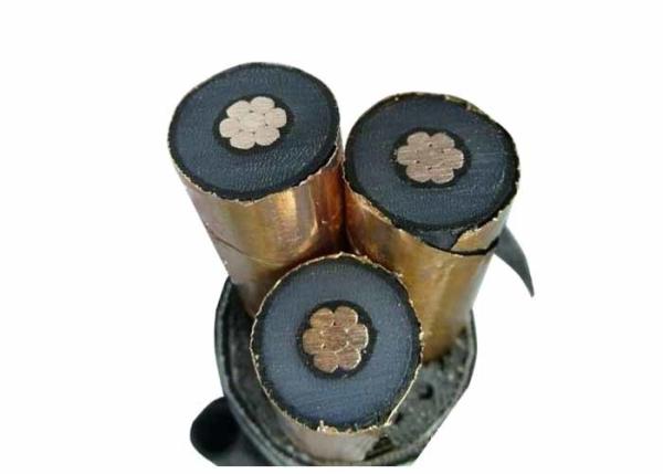 3C 240sqmm 33kV XLPE Insulated Power Cable 240mm2 Mid Voltage IEC60502-2