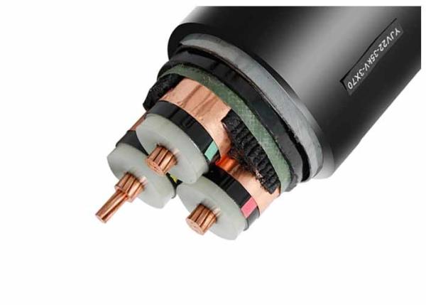 19 / 33KV 3 Core X 95mm2 Armoured Power Cable Copper Armored Electrical Cable