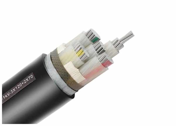 Five Core XLPE Insulated Power Cable 0.6/1kV Armoured Aluminum Conductor Cable