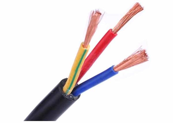 2 - 5 Core Flexible Copper Conductor PVC Sheathed / PVC Insulated Wire Cable