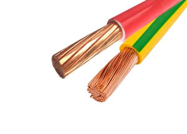 300V Copper / Aluminum Conductor PVC Insulated Cables For Household Industrial