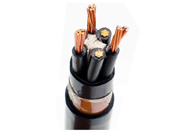 XLPE Insulated PVC Sheathed Copper Power Cable 0.6/1kV Five Copper Core