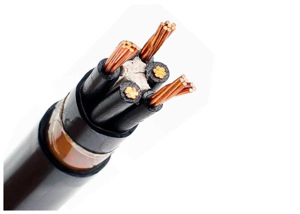 XLPE Insulated PVC Sheathed Copper Power Cable 0.6/1kV Five Copper Core