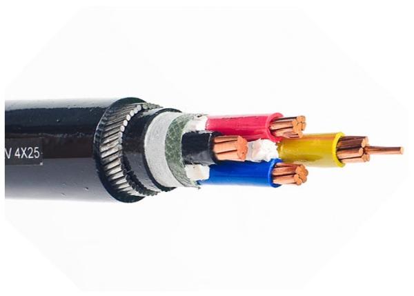 5 Core SWA PVC Armoured Electrical Cable 2 Top Armoured Power Cable 90 °C