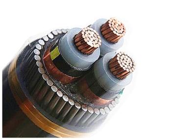 China 18 / 30KV 3 Core Armoured Electrical Cable / Power Cable Annealed Copper Conductor for sale