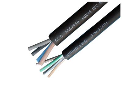 China Flexible Conductor Rubber Sheathed Cable Rubber Insulated Cable H05RN-F for sale