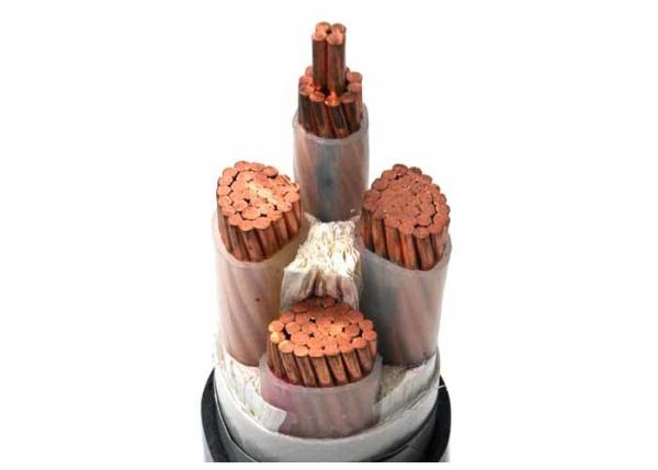 0.6 / 1KV Four Cores LSOH Fire Resistant Cable 240 SQ MM IEC Copper XLPE Low Smoke Zero Halogen Wire