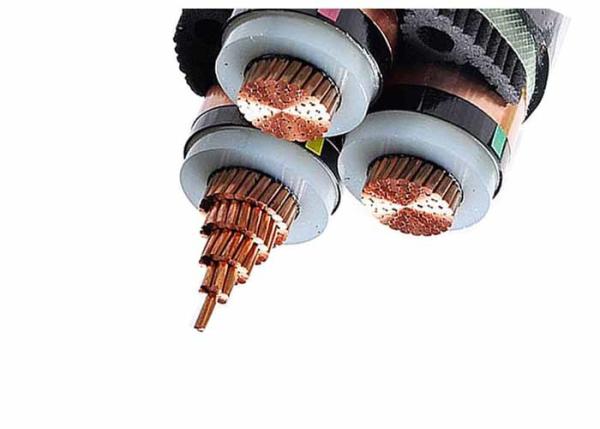 High Voltage Three Core XLPE Insulated Power Cable 12/20(24)KV From 70SQMM to 400SQMM