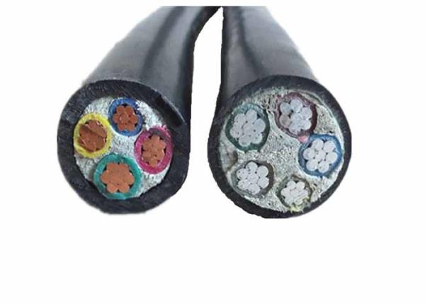 Aluminium / Copper stranded conductor PVC Insulated power Cable with Fillers