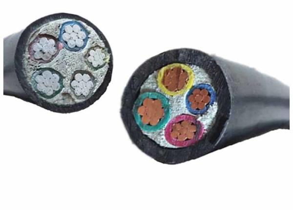 Aluminium / Copper stranded conductor PVC Insulated power Cable with Fillers