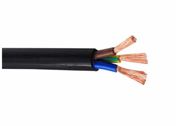 Flexible Copper Conductor 3 Core PVC ST2 Insulation PVC Outer Sheath Insulated Wire Cable