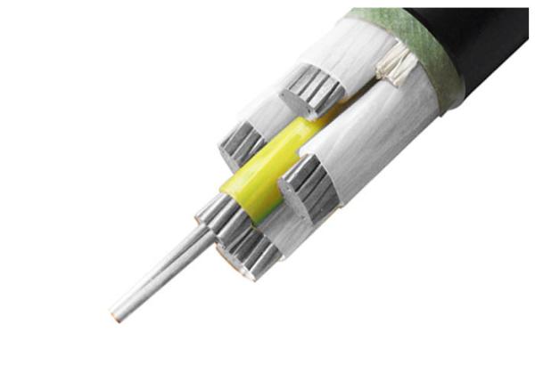 Aluminum Conductor XLPE Insulated Power Cable 5 Cores XLPE  Insulation PVC Sheath