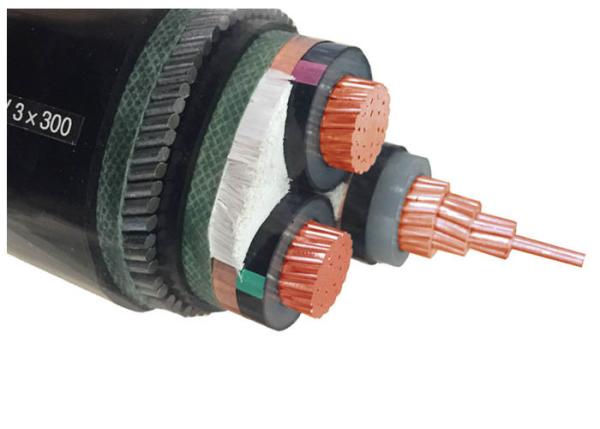 Steel Wire PVC Jacket Armoured Power Cable 90 Degree N2XY XLPE Insulation