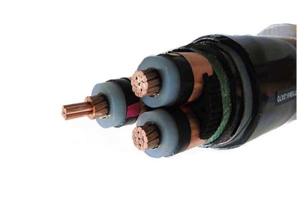 High Tension Three Cores Armored Electrical Cable Steel Tape Armoured Copper MV Cable