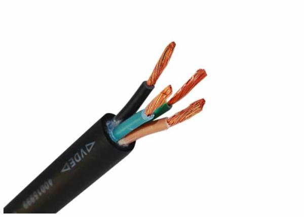 H07RN-F Flexible Copper CPE Rubber Insulated Cable EPR Rubber Electrical Cable