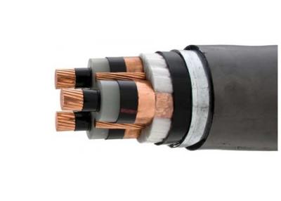 China Lightweight Armored High Voltage Cable 3 Core With Bare Earth Copper Conductor for sale