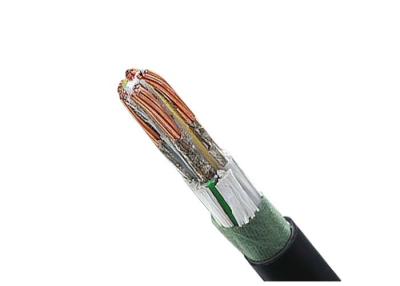 China 90 Degree 0.6 / 1kV Fire Resistant Cable With Low Halogen Acid Gas Emissions for sale