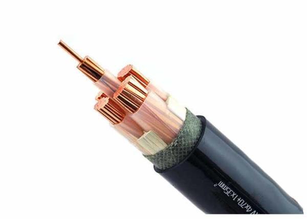 Four Core XLPE Insulated Power Cable Copper Tape Shield Electric Insulation Cable