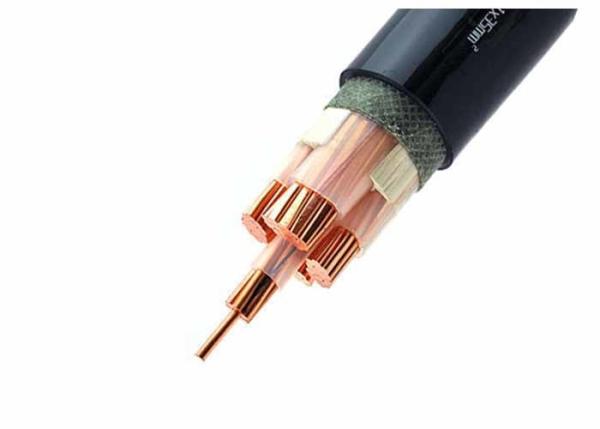 Four Core XLPE Insulated Power Cable Copper Tape Shield Electric Insulation Cable