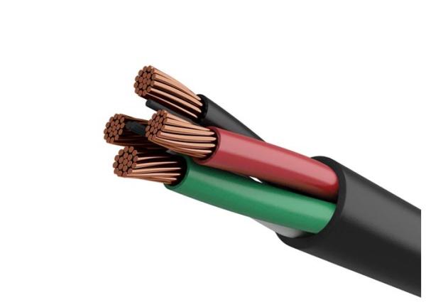 U-1000V Copper Conductor PVC Insulated Cables / PVC Sheath Four Cores PVC Power Cable