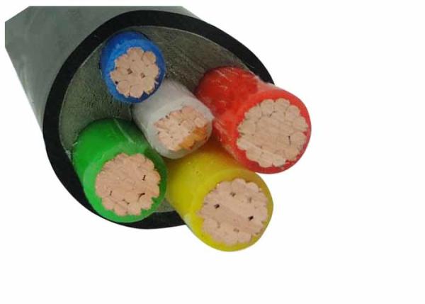 PVC Sheathed Copper Power Cable 0.6/1kV XLPE Insulated Cable 1 - 5 Core