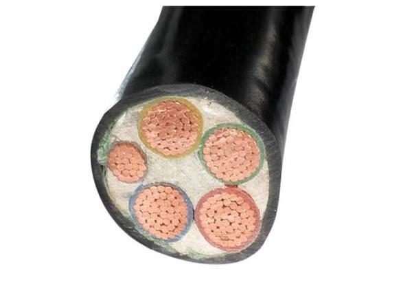 PVC Sheathed Copper Power Cable 0.6/1kV XLPE Insulated Cable 1 - 5 Core