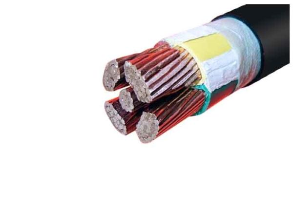 PVC Sheathed Power Cable 0.6/1kV Five Core Low Voltage XLPE Insulated