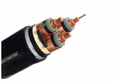 China Armoured Electrical Cable HT  3 Core X 185mm 2 Copper , Armored Electrical Cable for sale