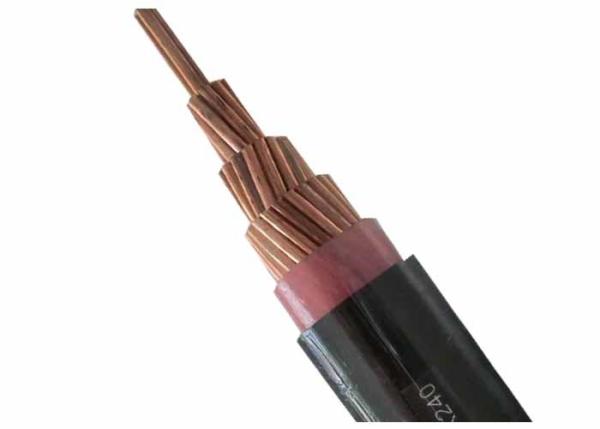 PVC Sheath XLPE Insulation Copper Conductor , YJY Power Cable / 300mm Single Core Cable