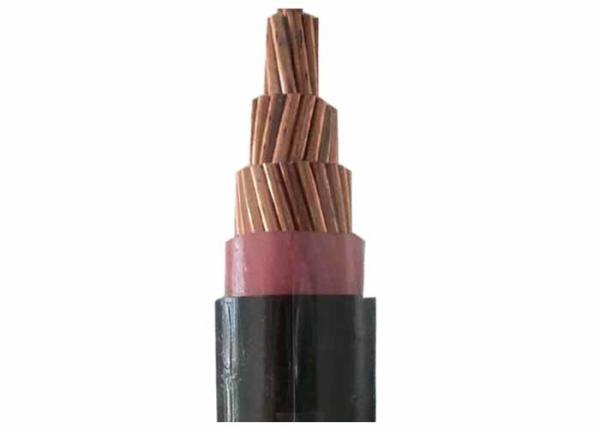 PVC Sheath XLPE Insulation Copper Conductor , YJY Power Cable / 300mm Single Core Cable