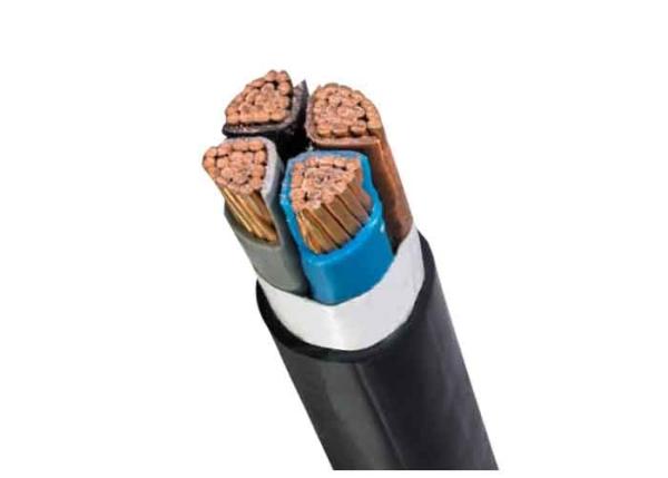 Fan Shaped Copper Core PVC Sheathed Cable / PVC Insulation Cable