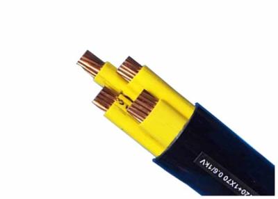 China 0.6/ 1kV cuatro cables aislados PVC del amarillo de los corazones CU/PVC/PVC para la transmisión de poder en venta