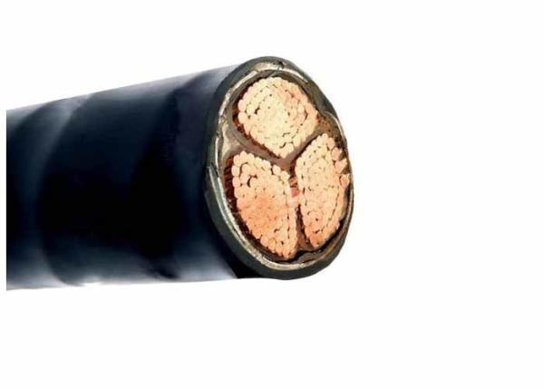 XLPE Insulated PVC Sheath 185 Sq mm Electrical Cable LV There Core Armoured Power Cable